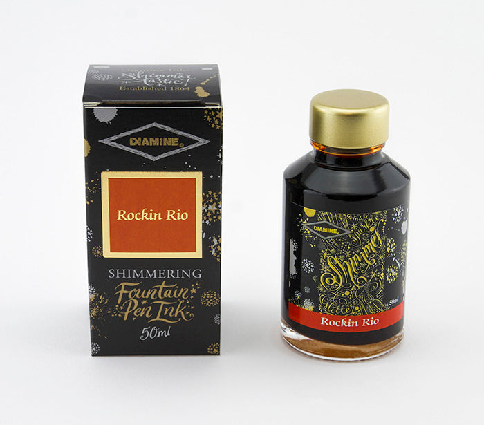 Diamine Shimmering Ink - Rockin Rio, 50 ml