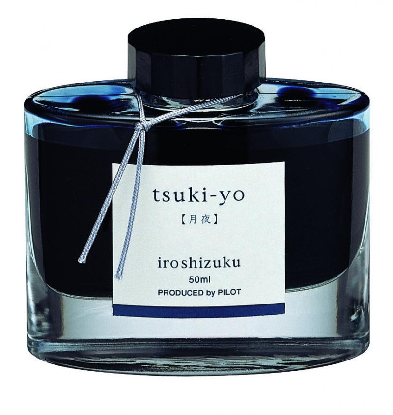 Iroshizuku ink, tsuki-yo - dark blue