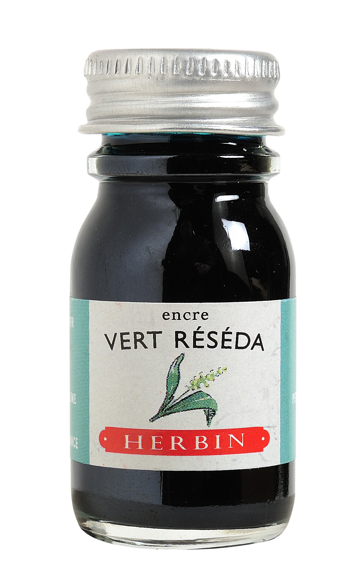 Herbin Tintenflakon Resedagrün 10 ml / vert reseda