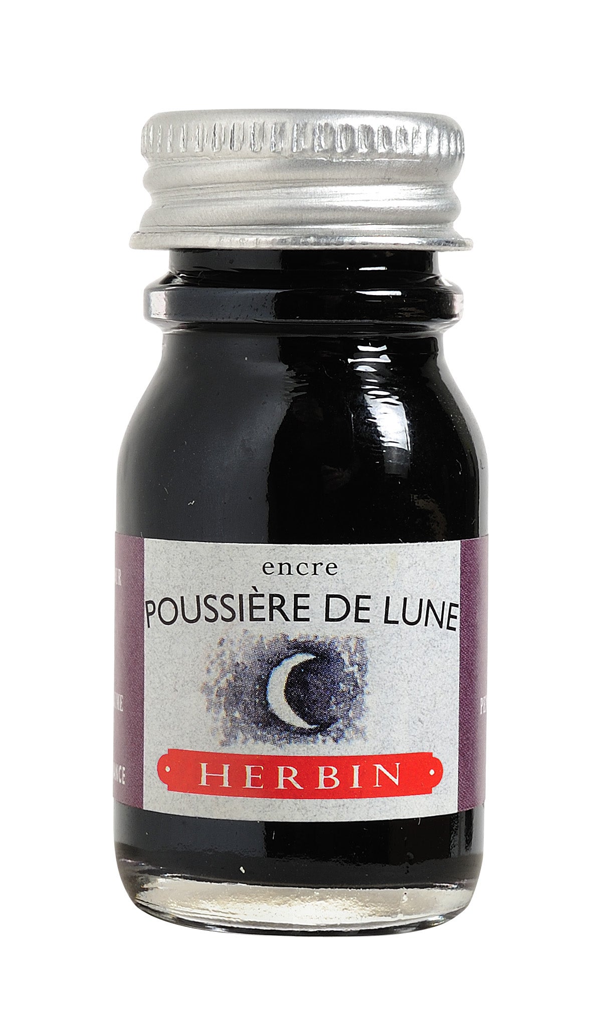 Herbin ink bottle moon dust violet 10 ml / poussiere de lune