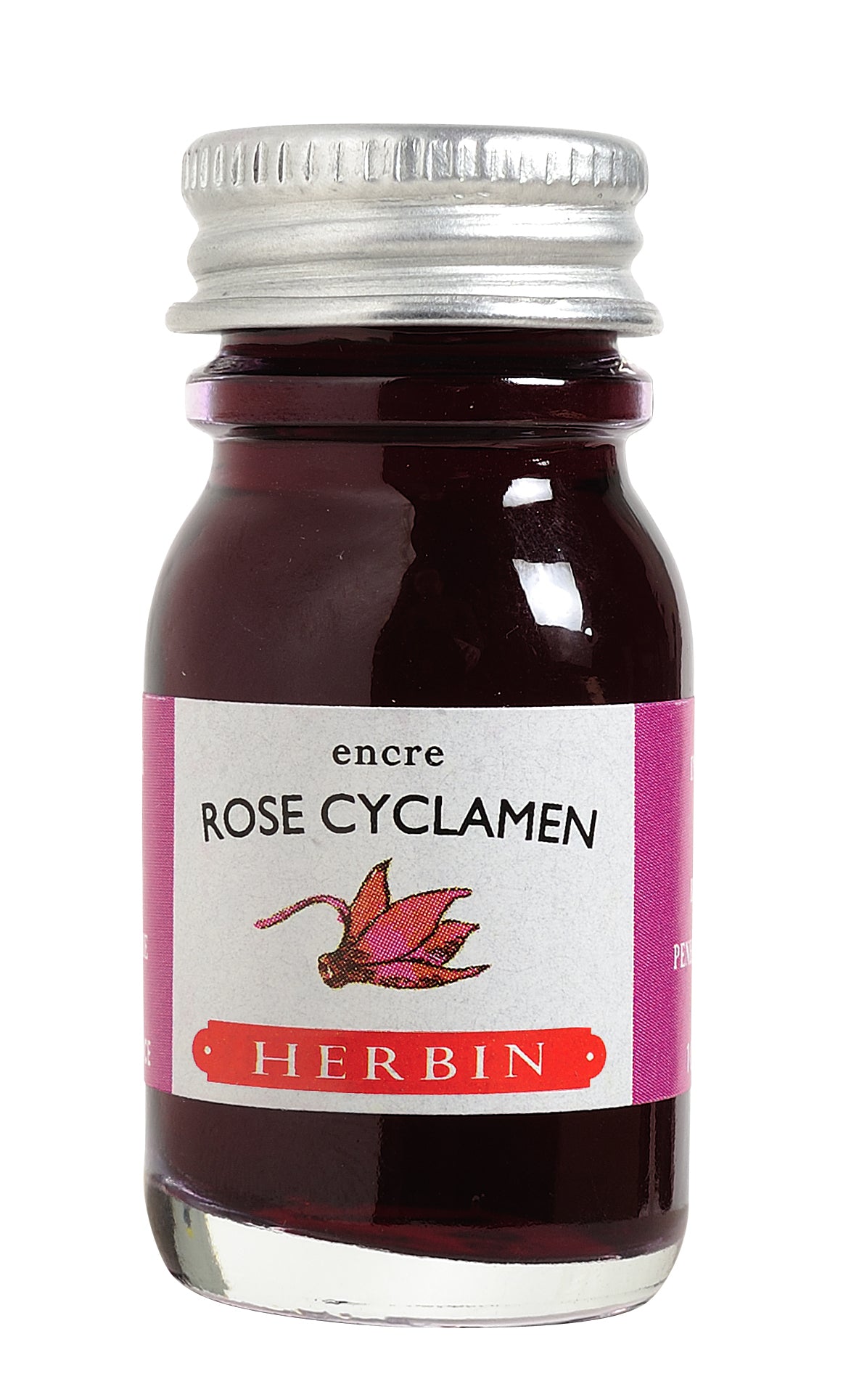 Herbin Tintenflakon Alpenveilchenrot 10 ml / rose cyclamen