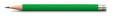 3 Taschenbleistifte für den perf. Bleistift, Viper Green