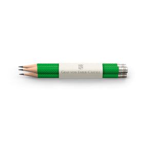 3 Taschenbleistifte für den perf. Bleistift, Viper Green