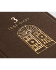 Midori Daily Diary - 3 Jahre braun
