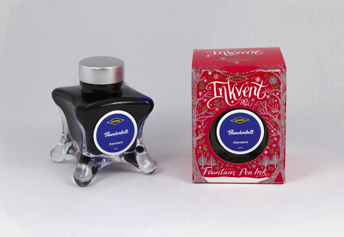 Diamine Red Inkvent - Thunderbolt