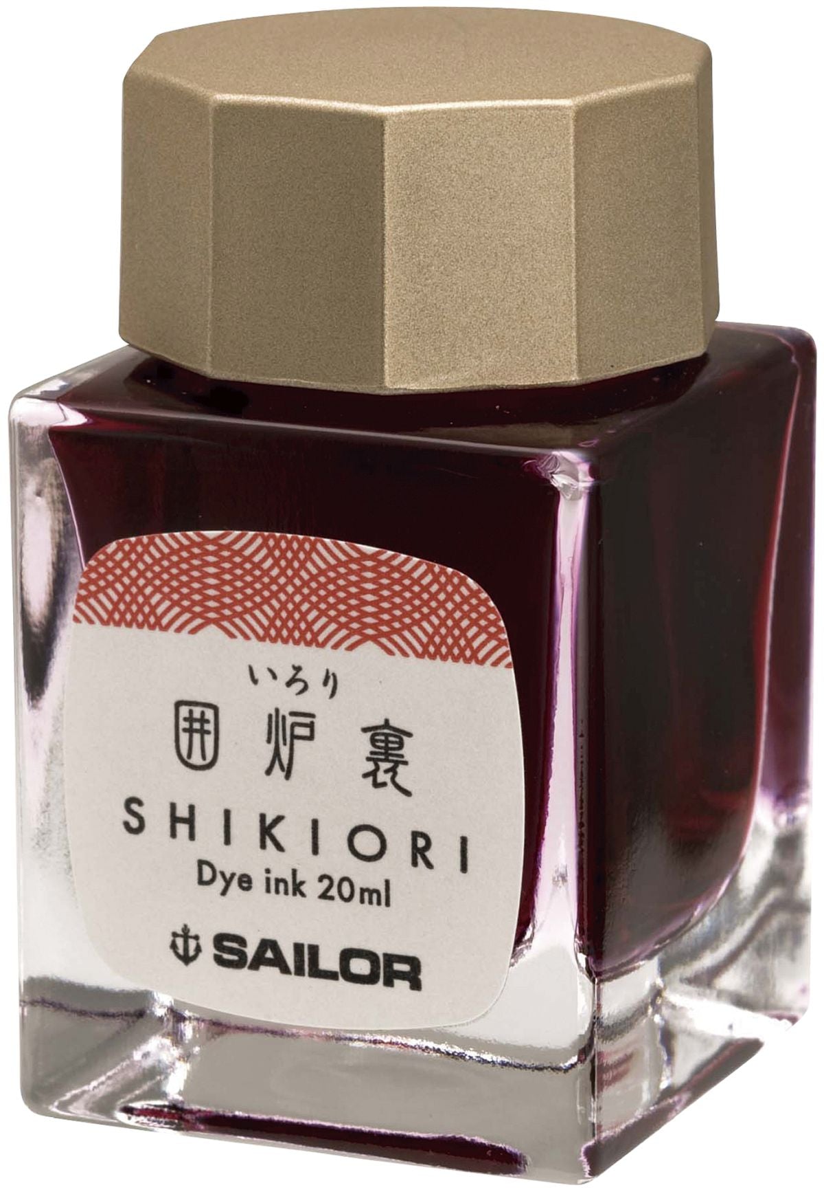 Sailor jentle ink - new packaging Irori (red)
