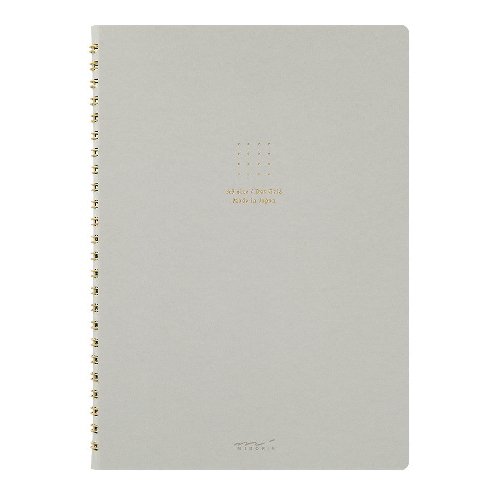 Midori - Color Dot Ringbuch, Grey