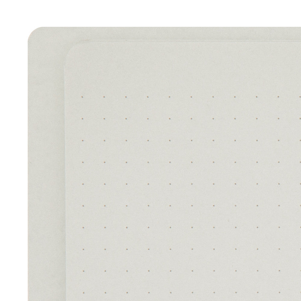 Midori Color Dot Ring Binder - Grey