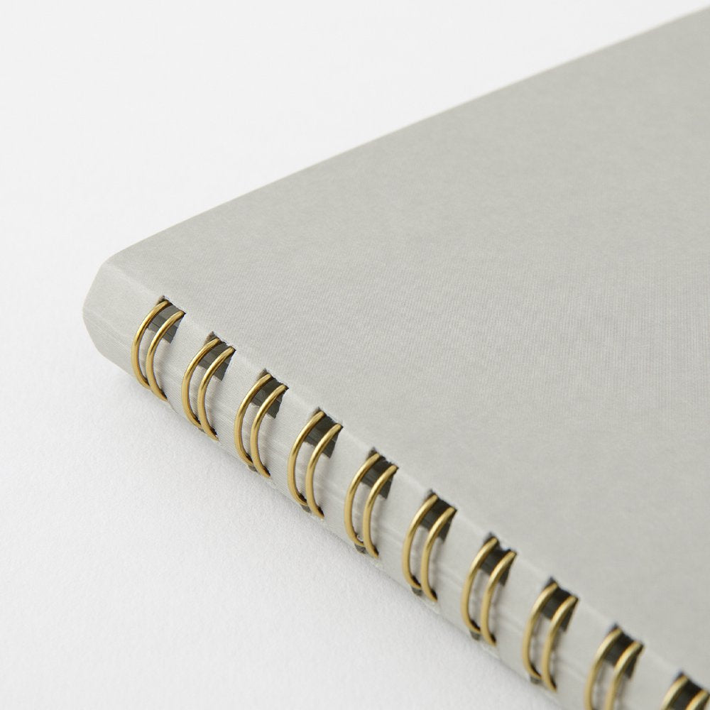 Midori Color Dot Ring Binder - Grey