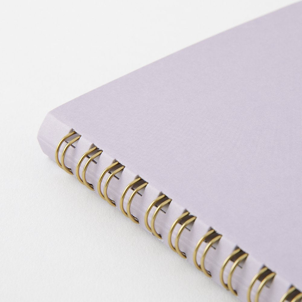 Midori Color Dot Ring Binder - Purple