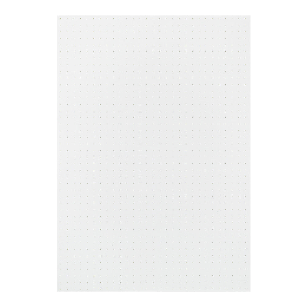Midori writing pad Color Dot - White