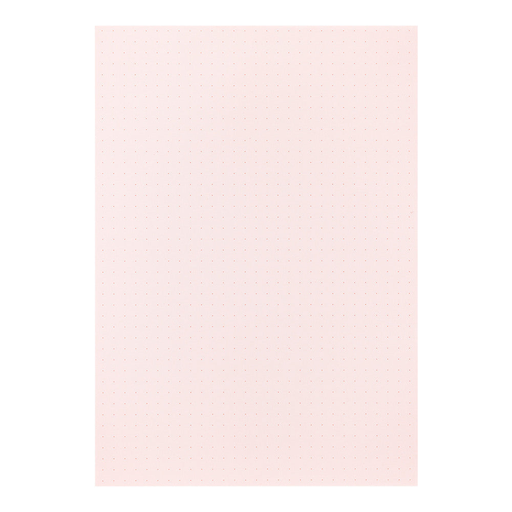 Midori Writing Pad Color Dot - Pink