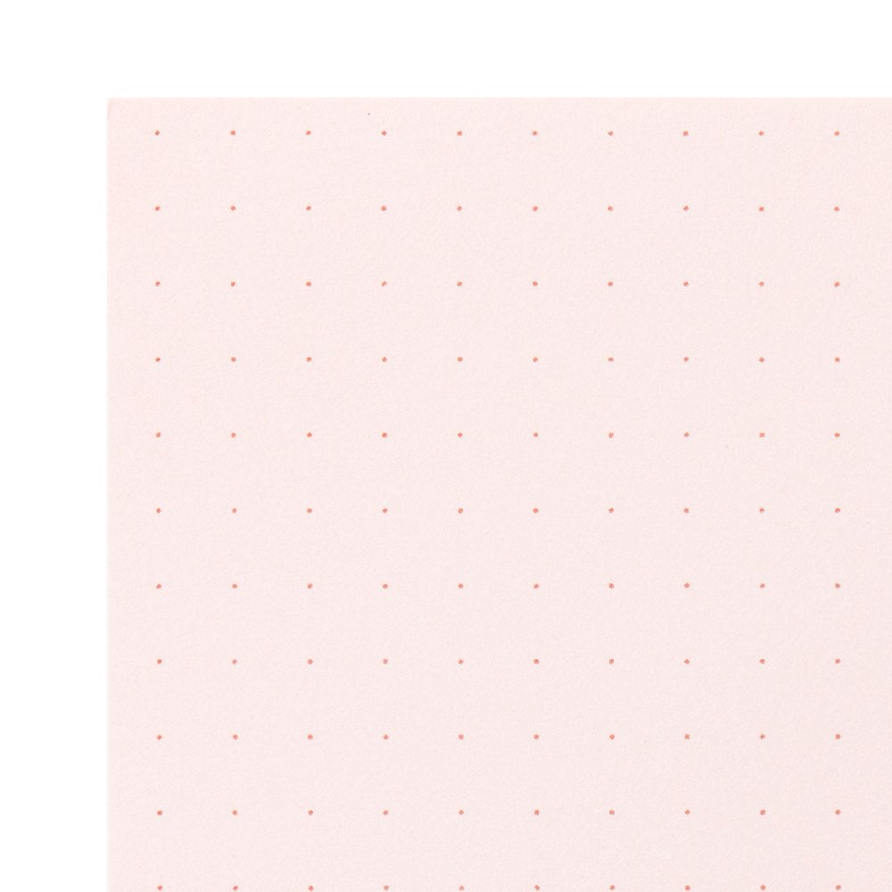 Midori Writing Pad Color Dot - Pink