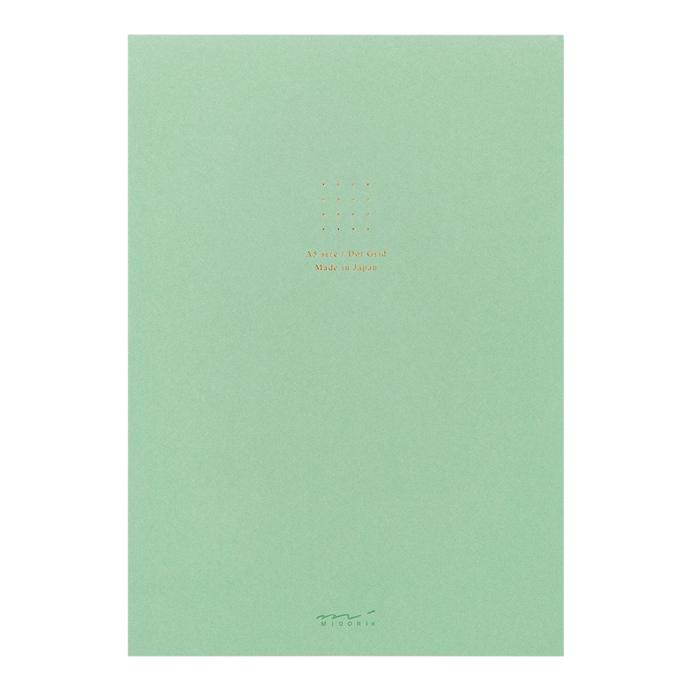 Midori - Color Dot Schreibblock, Green