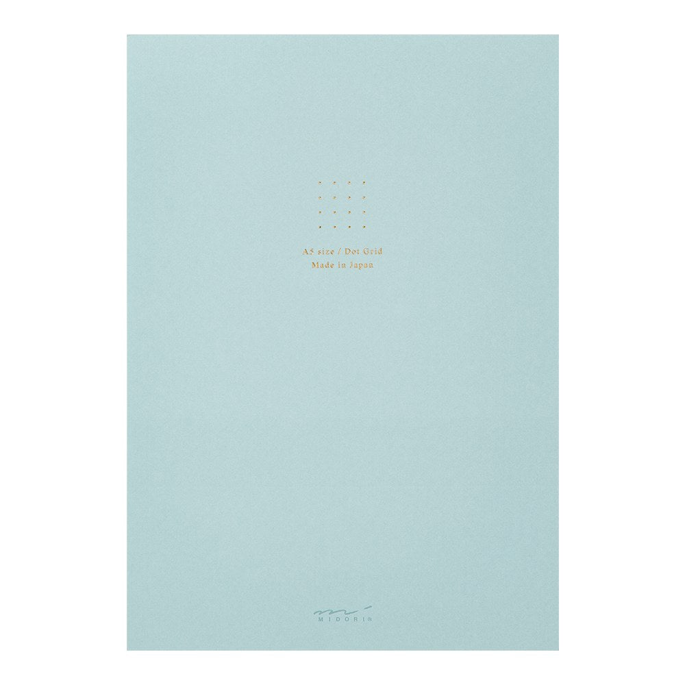 Midori writing pad Color Dot - Blue