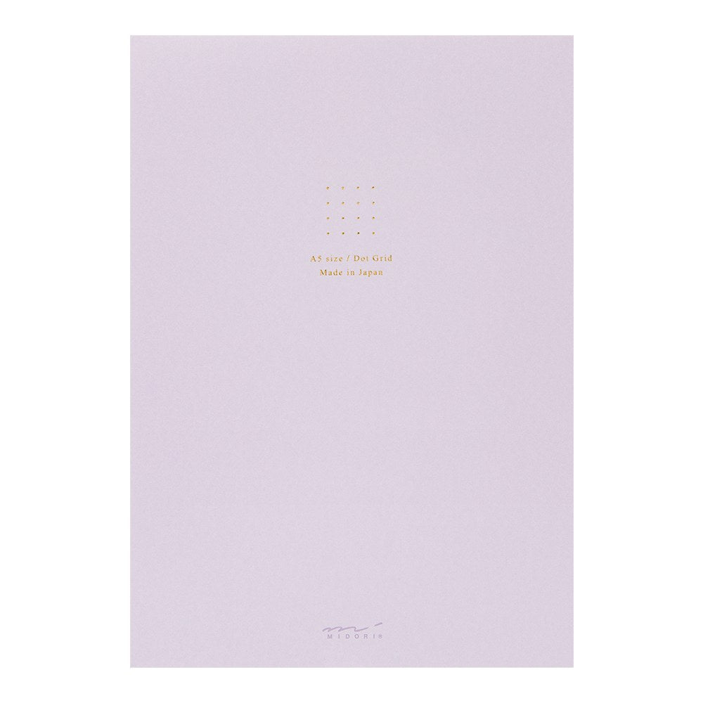 Midori writing pad Color Dot - Purple