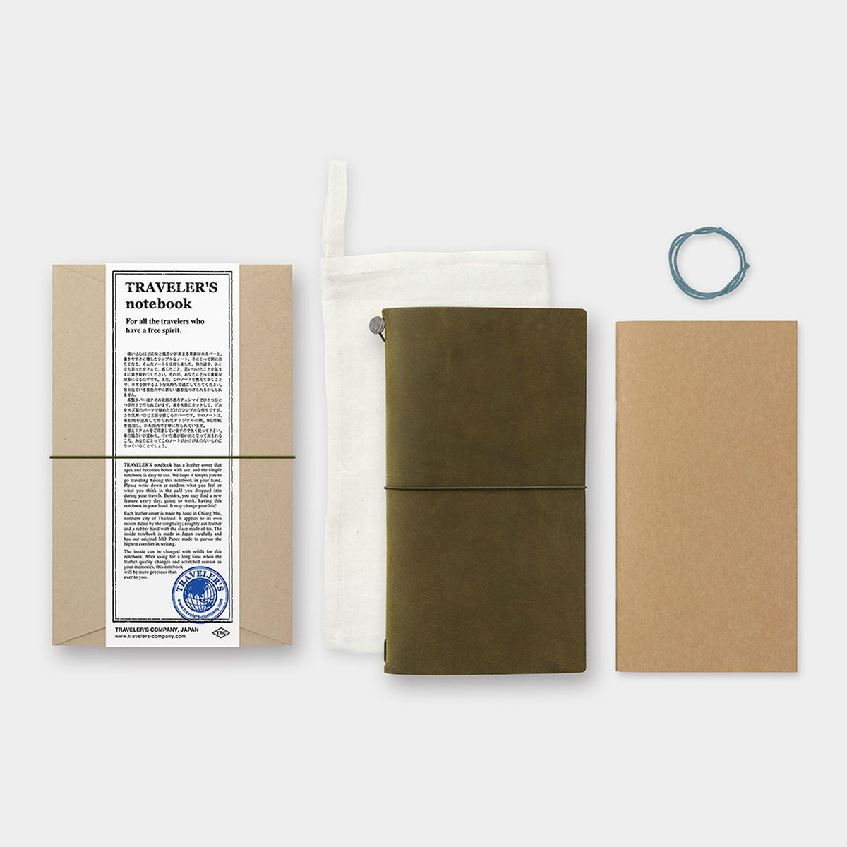 Traveler&#39;s Notebook Company - Notebook, olive