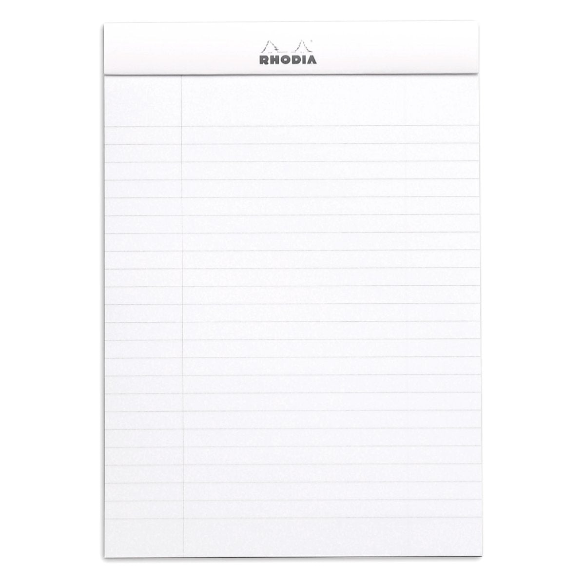 Rhodia White - A5 white lined with margin