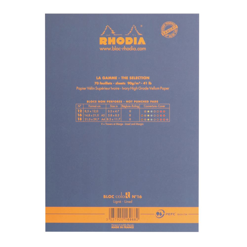 Rhodia ColoR - A5 saphirblau