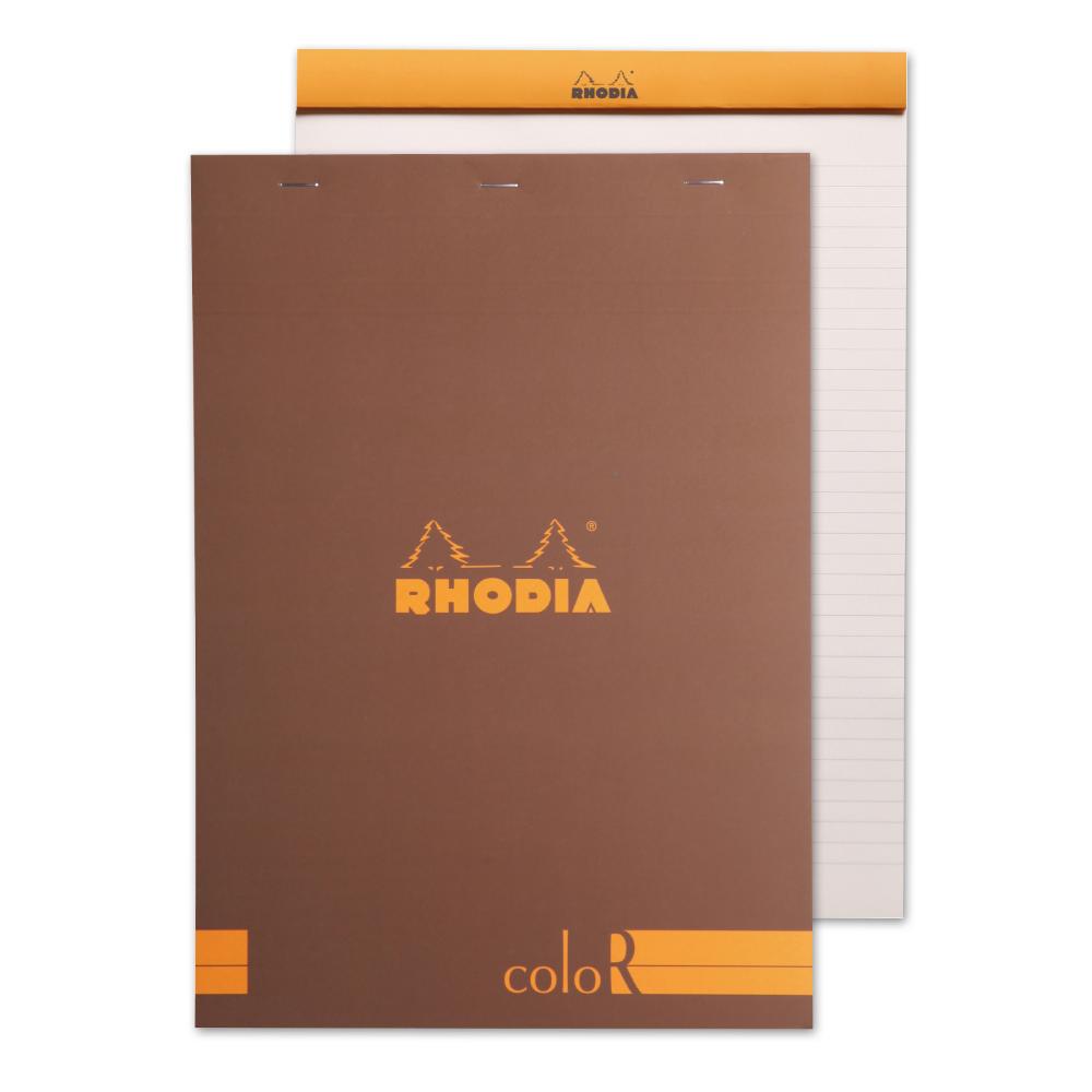 Rhodia ColoR - Notizblock A4, schokoladenbraun