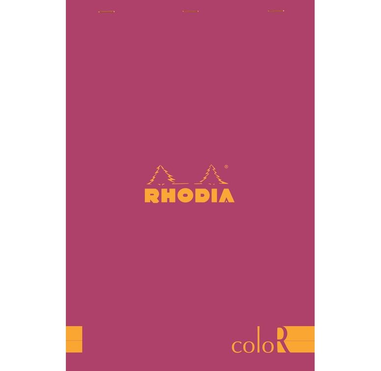 Rhodia ColoR - Notizblock A4, himbeer