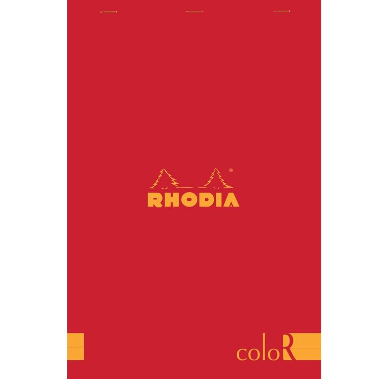 Rhodia Color - A4 poppy red