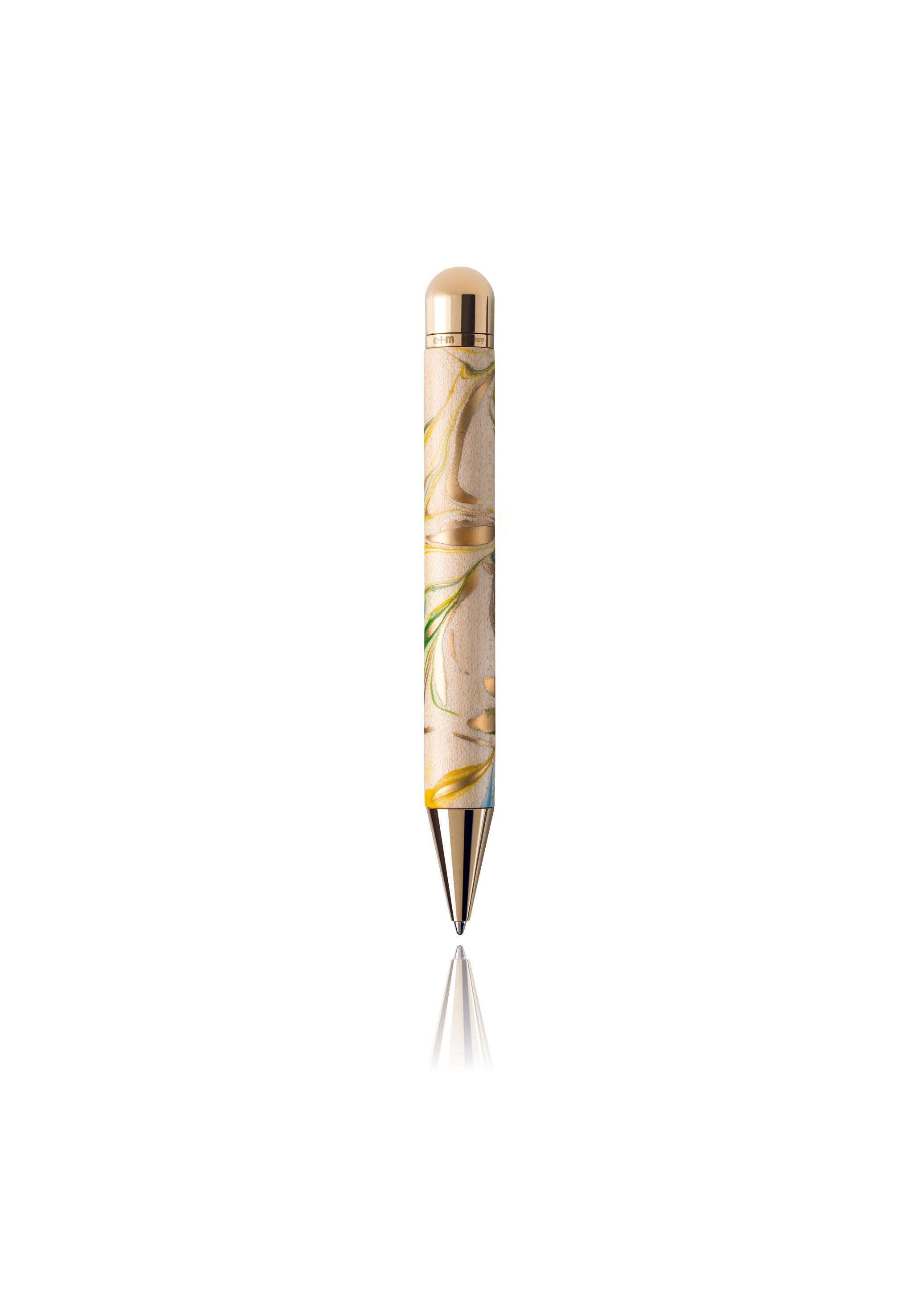 Ballpoint pen Marble 1899 gold marbled