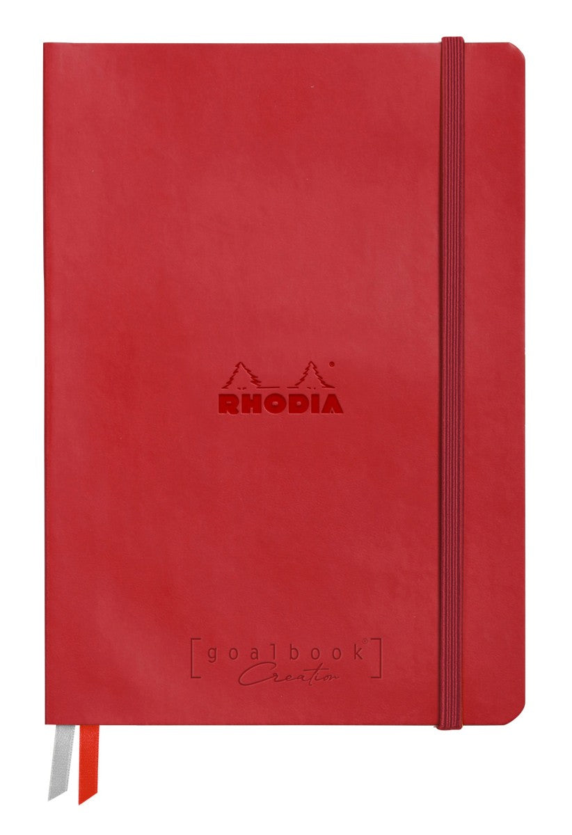 Rhodia Creation Goalbook Poppy Red