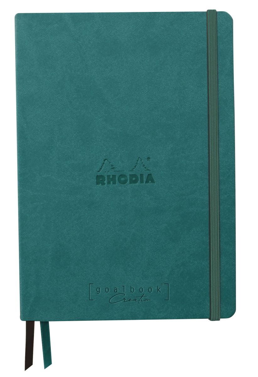 Rhodia Creation Goalbook Peacock Green
