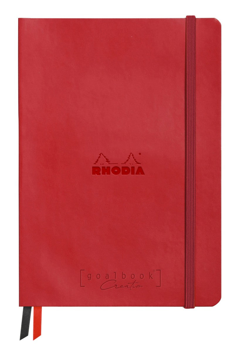 Rhodia Creation Goalbook Poppy Red