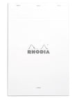 Rhodia White - A4+ liniert mit Rand weiss