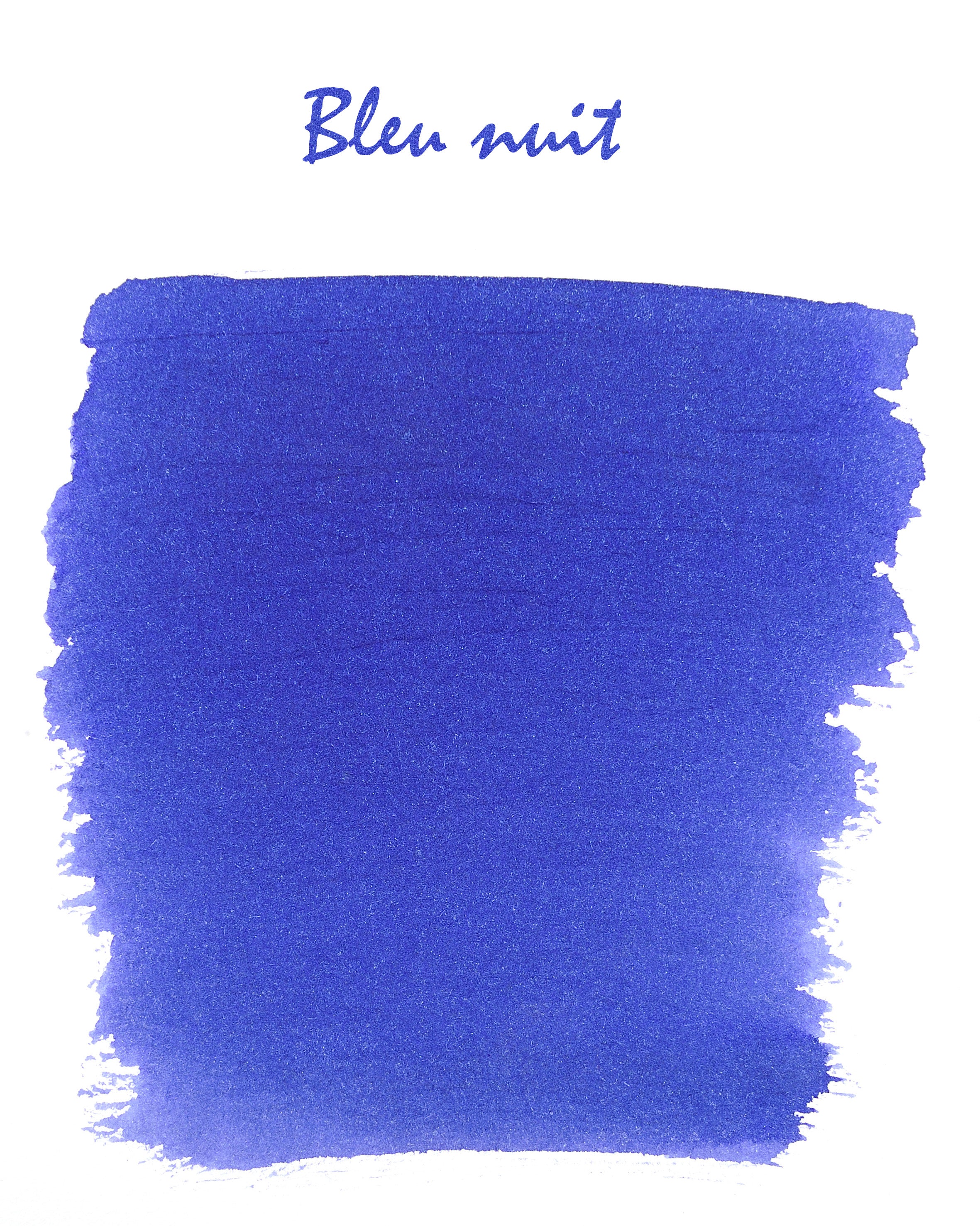 Night blue ink, 6 cartridges / bleu nuit