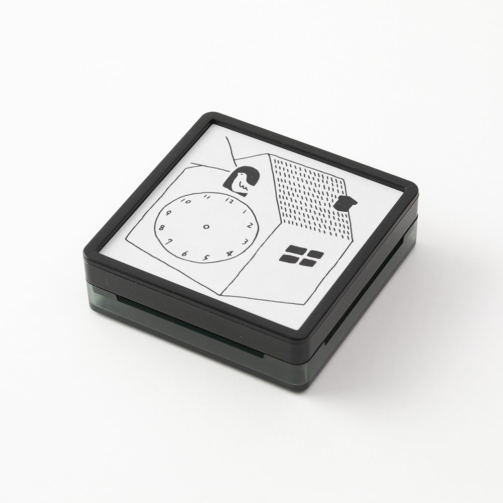 Midori - Paintable stamp - clock