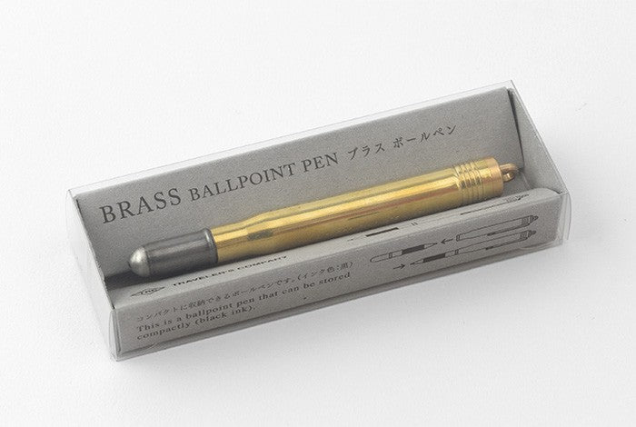 Traveler&#39;s Notebook Company - Brass Ballpoint Pen