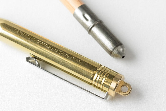 Traveler&#39;s Notebook Company - Brass Ballpoint Pen