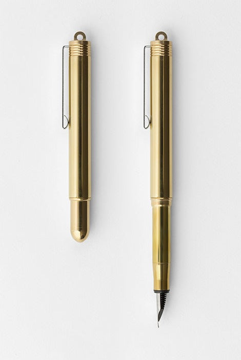 Traveler&#39;s Notebook Company - Brass Fountain Pen