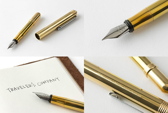 Traveler&#39;s Notebook Company - Brass Fountain Pen