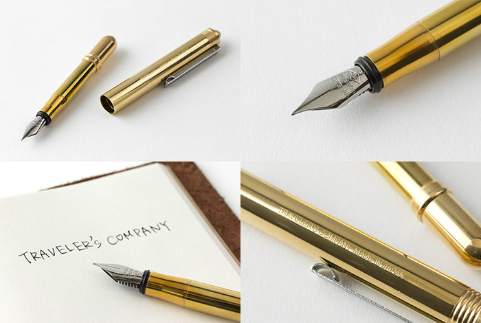 Traveler&#39;s Notebook Company - Brass Füllhalter