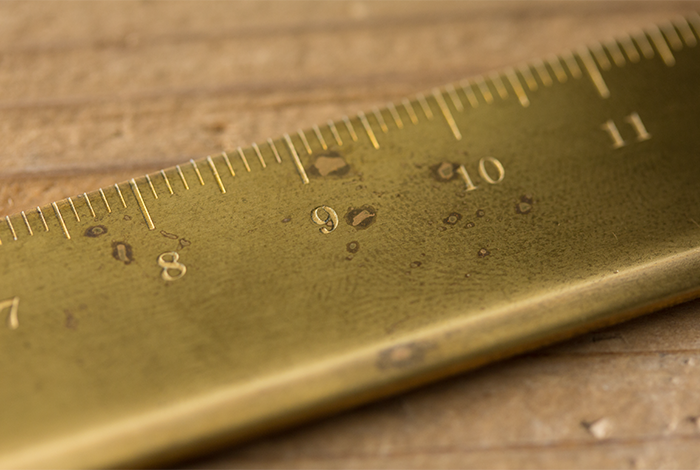 Traveler&#39;s Notebook Company - Messing Lineal