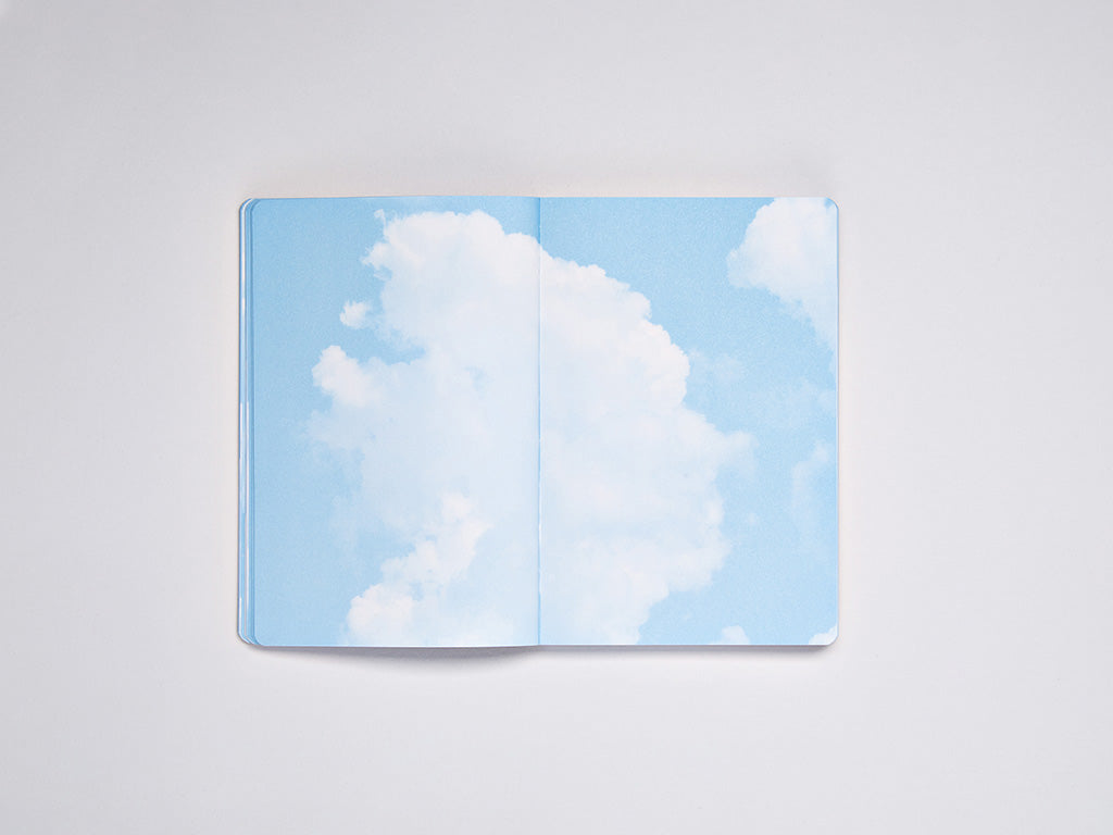 Nuuna Notizbuch - Inspiration Cloud Blue
