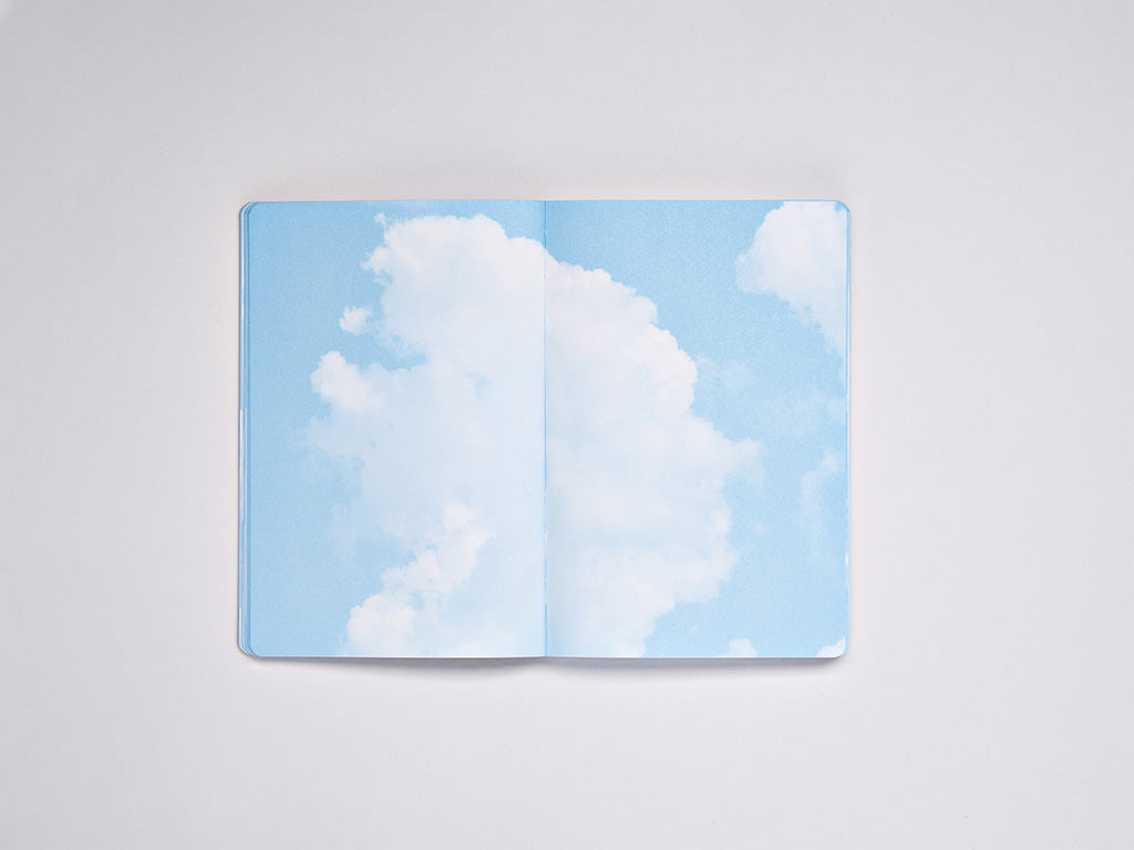 Nuuna Notizbuch - Inspiration Cloud Blue