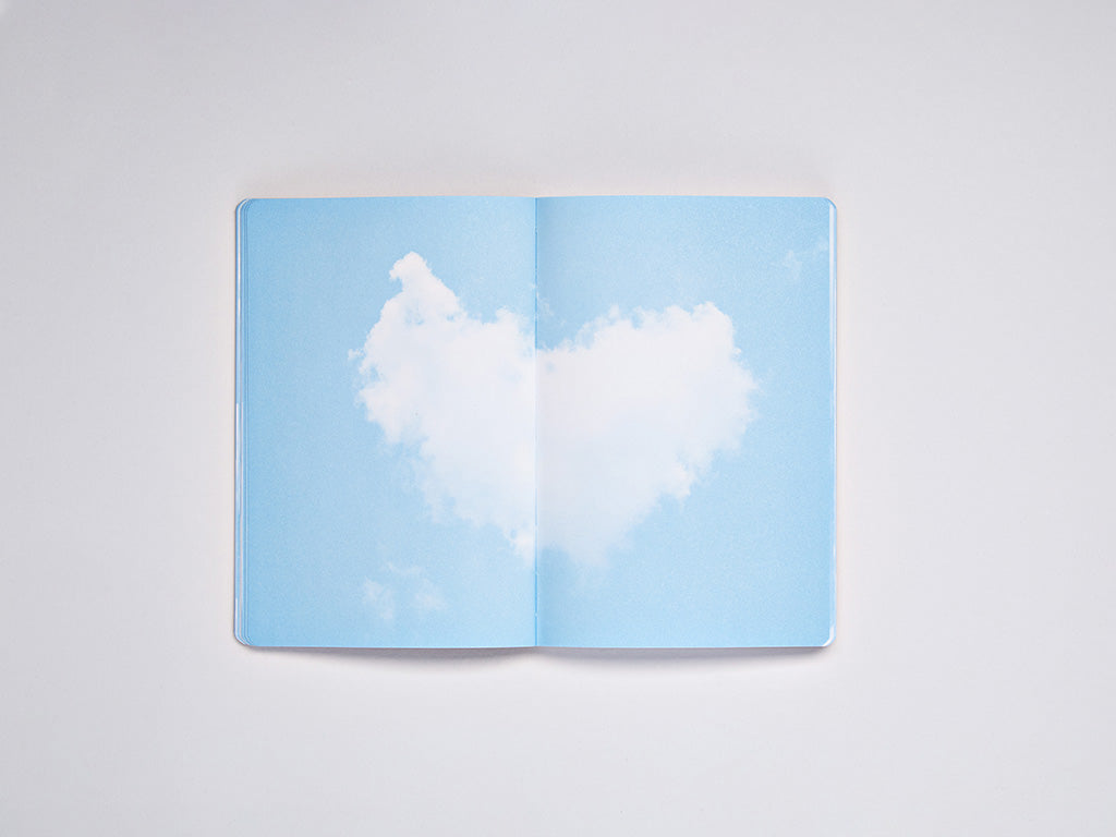 Nuuna Notizbuch - Inspiration Cloud Blue