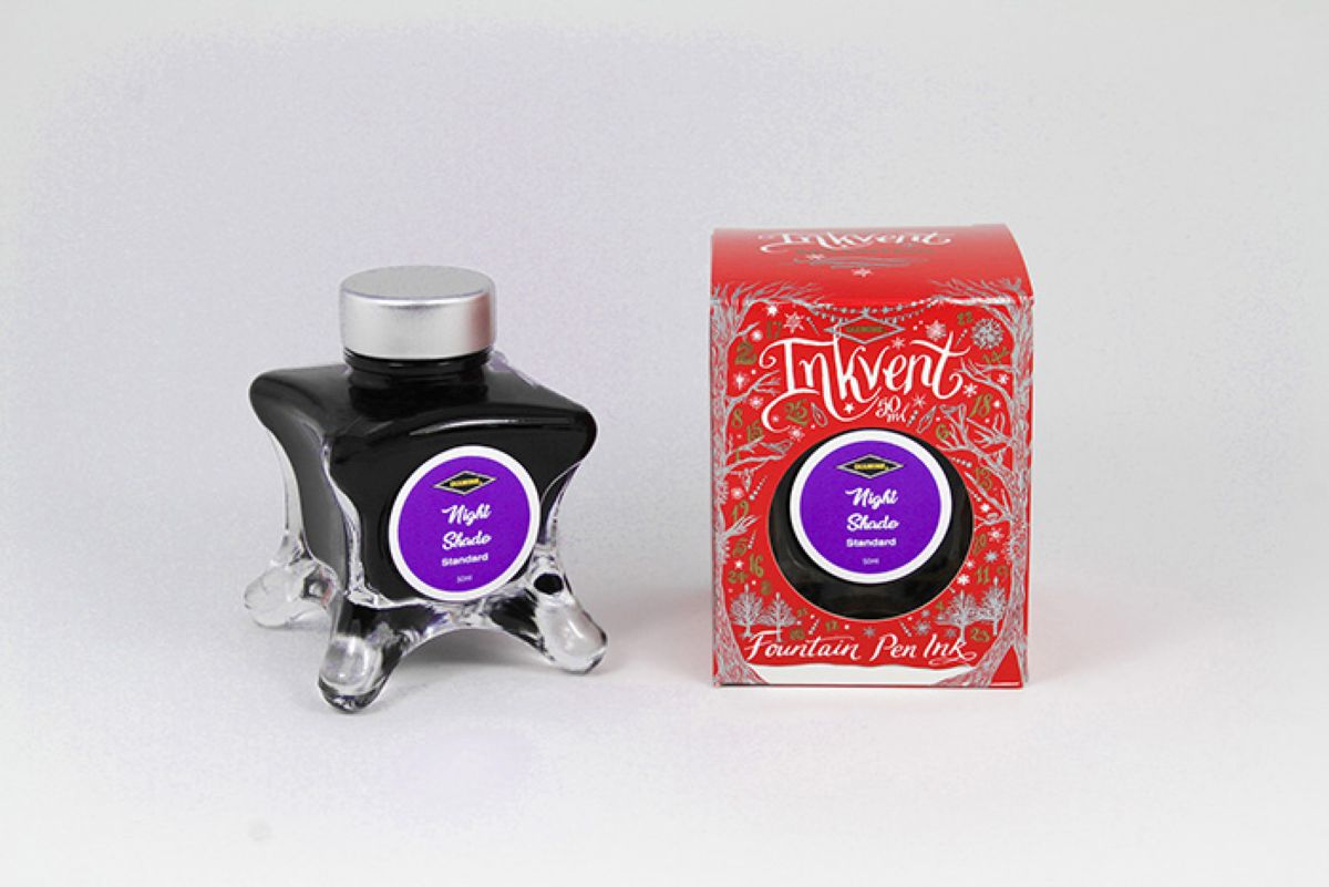 Diamine Red Inkvent - Night Shade