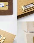 Traveler's Notebook Company - Messing Platten