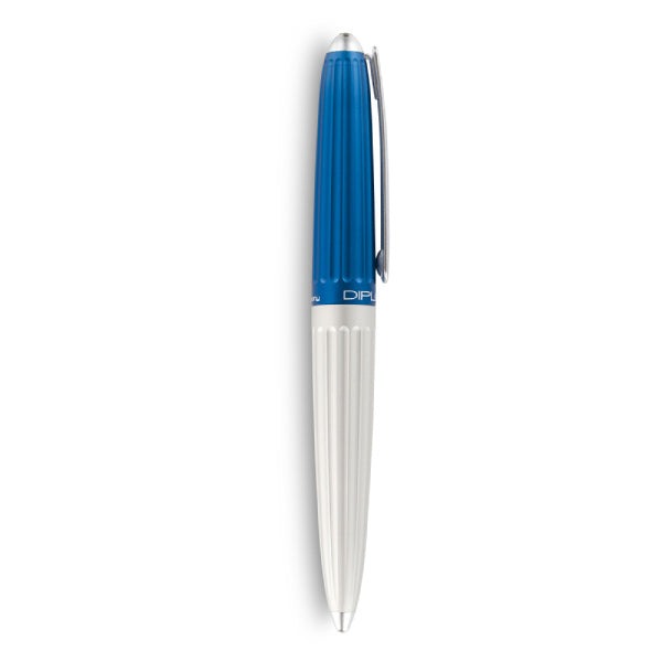 Diplomat Aero fountain pen blue-silver