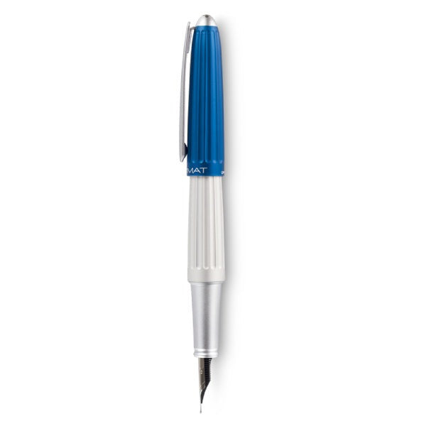 Diplomat Aero fountain pen blue-silver