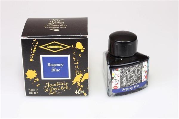 Diamine Anniversary ink, Regency blue 40 ml