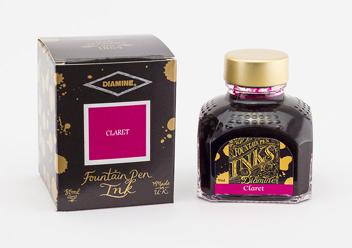 Diamine ink - burgundy / claret 80 ml