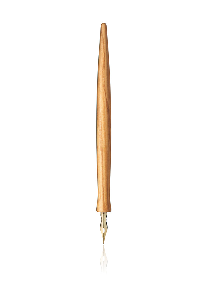 Curve pen holder, olive