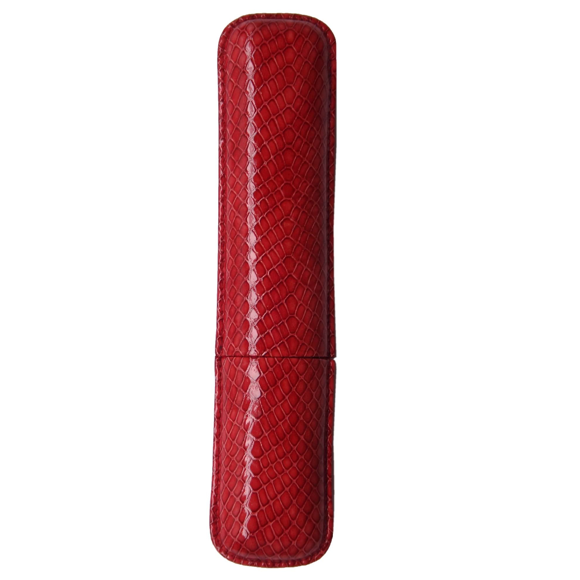 Recife - Cigar case Casamanca for 1 pen red